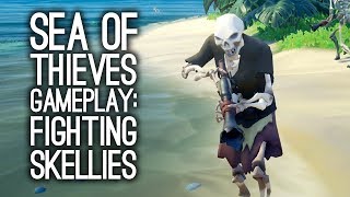 Sea of Thieves Gameplay CAPTAIN MIKE VS THE SKELLIES  Lets Play Sea of Thieves [upl. by Arbed]