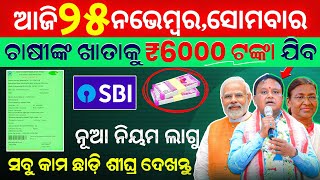 todays morning news odisha25 november 2024subhadra yojana online apply processodisha news today [upl. by Domella]