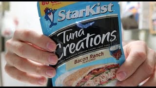 StarKist Tuna Creations Review bacon ranch [upl. by Maribelle53]