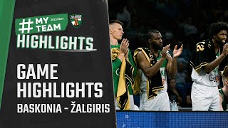 Baskonia  Žalgiris  Game Highlights  20231019 [upl. by Hughmanick]