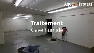 Traiter une cave humide cest ainsi quon le fait  drainage cave  Aqua Protect [upl. by Lehcir]