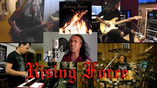 Yngwie Malmsteen  Rising Force  Split Screen Cover [upl. by Eliak867]