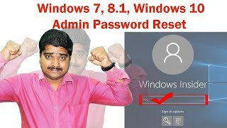 Windows 10 administrator password reset free in UEFI Partition [upl. by Squier]