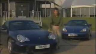 Porsche 911 996 Turbo Top Gear Tiff Test Drive [upl. by Alyled]