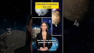 These 5 Habitable Exoplanets Are a Lie 🤥 shorts [upl. by Bartholomeo642]