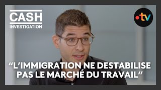 Un économiste répond aux clichés sur limmigration et le travail en France – Cash Investigation [upl. by Dlanigger728]