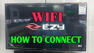 HOW TO CONNECT WIFI ON EZY TV [upl. by Odel184]