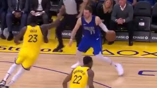 Draymond Green Defense Tested on Luka Doncic  Mavericks vs Warriors 12282019 [upl. by Sykes]