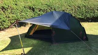 Hilleberg Soulo Used with Tarp 5 [upl. by Fassold]