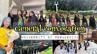 පේරාදෙණිය අභිෂේකය  General convocation 🌼🌸🌼  University of Peradeniya [upl. by Kcirredal201]