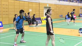 小林横山（金沢学院クラブ山陰合同銀行）vs 渡辺東野（富岡高校日本ユニシス） [upl. by Yelsew]