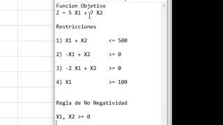 Ejercicio Programacion Lineal en WinQSB y Solver [upl. by Aivatra]