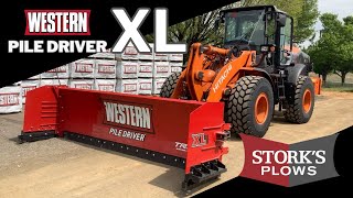 Check out the New PILE DRIVER XL by WESTERN Featuring Trace Edge Technology and Hydraulic Wings [upl. by Yalhsa]