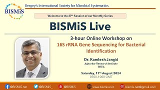 Workshop on quot16S rRNA genebased identificationquot with Kamlesh Jangid  Part 1 of 2 [upl. by Nerhtak803]