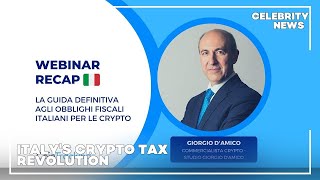 Italys Crypto Tax Revolution [upl. by Nnaeinahpets700]