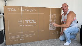 TCL C855K QDMini LED Unboxing amp Demo [upl. by Vary]