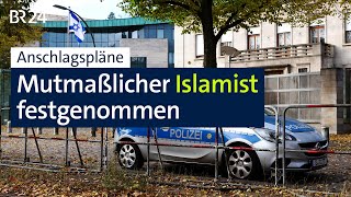 Anschlagspläne auf israelische Botschaft Mutmaßlicher Islamist festgenommen  BR24 [upl. by Orsini]