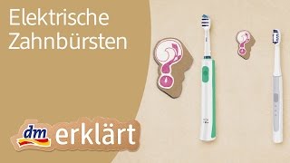 dm erklärt Gesunde Zähne durch Zähneputzen mit elektrischer Zahnbürste [upl. by Fujio]