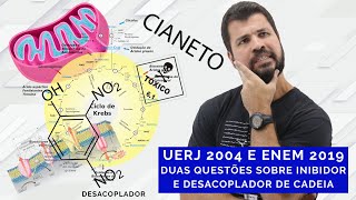 MÓDULO BIOQUÍMICA  RESPIRAÇÃO AERÓBICA  RESOLUÇÃO DE QUESTÃO  UERJ 2004 E ENEM 2019 [upl. by Merton]