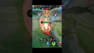 Hanabi vs Moskov high damage kill hanabi moskov shorts viralshorts mlbb mobilelegends [upl. by Kirchner653]