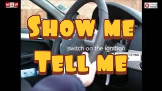 Show me Tell me Questions UK Car Learner driving test MQW Driving School [upl. by Eibloc]