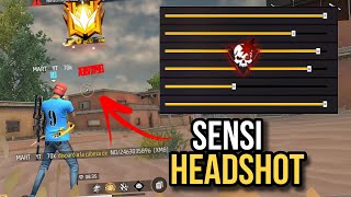 ✅ SENSIBILIDAD ACTUALIZADA⚙️Para dar TODO ROJO en FREE FIRE [upl. by Assenay]