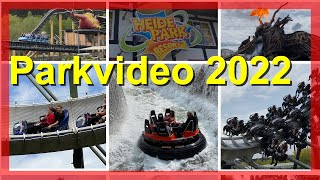 Heide Park 2022 Parkvideo Impressionen – Neuheiten  Achterbahnen  Fahrgeschäfte  colossos video [upl. by Isidora]