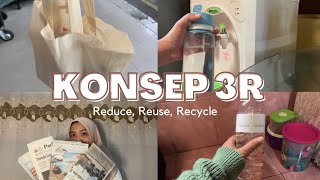 KONSEP 3R REDUCE REUSE RECYCLE DAN PENERAPANNYA [upl. by Pierro]