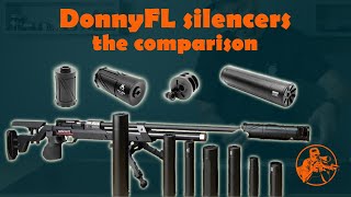 DonnyFL silencers  The comparison [upl. by Tamiko]