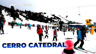 CERRO CATEDRAL Así es el emblemático cerro de sky de BARILOCHE [upl. by Htederem]