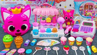 95 Minutes Pinkfong Ice Cream Play Set Unboxing Satisfying Cash Register ASMR 💞 Lana Unboxing Toys [upl. by Michelle]