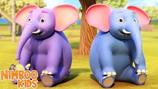 Ek Mota Hathi Titli Udi  Hindi Rhymes Collection for Kids [upl. by Fayth]