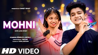 Mohni Khawa Ke Jodi Chhattisgarhi💕Cute Love Story🙄New bollywood song🌴 Esmile amp Anjali🍁Sweet Heart [upl. by Siari]