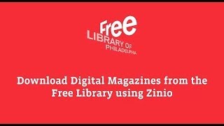 Download Digital Magazines from the Free Library Using Zinio [upl. by Ethelstan523]