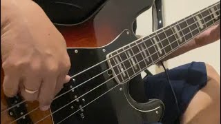 Fender American Jazz Bass Deluxe N3 pickups Sadowsky VTC Preamp  Love Never Felt so Good Cover [upl. by Yeliw52]