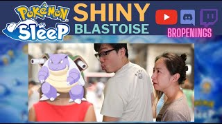 Shiny Blastoise Caught pokemonsleep [upl. by Anicnarf]