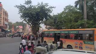 Rajwada City Bus Parking circle🚌 [upl. by Chenay119]