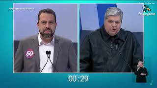 Debate Pablo Marçal e Datena ao Vivo na Rede TV [upl. by Suivatco]