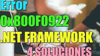 Error 0x800f0922 Net Framework en Windows 1087 I 4 SOLUCIONES 2024 [upl. by Varney153]