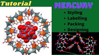 CSD Mercury Software Tutorial  Crystallographic Software  Basic  Overview [upl. by Attenwahs]