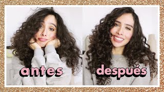 RIZOS DEFINIDOS SIN FRIZZ 🔥 TIPS PARA QUITAR EL FRIZZ MUY FÁCIL  attalia dasbel [upl. by Tadeo]