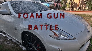 FOAM GUN vs HARBOR FREIGHT FOAM GUN vs FOAM CANNON [upl. by Oconnor663]