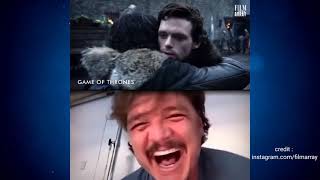 Pedro Pascal Crying Meme Compilation V2  Pedro Pascal Laughing and crying Memes [upl. by Noryk]