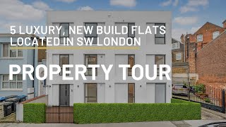 Inside these Luxury New Build Apartments in SW London  Property Tour UK [upl. by Anama]