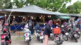 Bangtao Village Bazar  Phuket  Thailand [upl. by Notgnirrab]