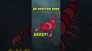 AKREPI  Horoskopi ditor 26 nentor 2024 [upl. by Sykleb]