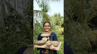 ছোট্ট উনুনের জন্য কয়েকটা বাসনপত্র বানালাম art clay pottery shorts viralvideo minivlog [upl. by Lehcyar]