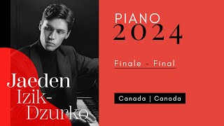 CMIM Piano 2024  Finale  Final  Jaeden IzikDzurko [upl. by Adnuhs]