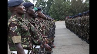 2024 KDF RECRUITS PASS OUT PARADE [upl. by Selinski]