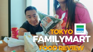 JAPANESE CONVENIENCE STORE FAMILYMART  FOOD REVIEW [upl. by Nasah]